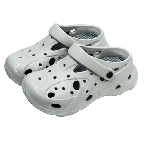 Pantuflas con agujeros para pareja: sandalias de playa y viaje con suela suave