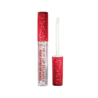 Beauty Forever Hot Lip Plumper, Plumping Lip Gloss, High Shine Lip Gloss, Non Sticky, Clear, 3mls, Pack of (1)
