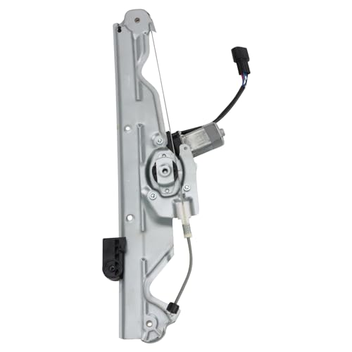 Image of TRQ Rear Right Power Window Motor & Regulator Assembly Compatible with 2004-2010 BMW