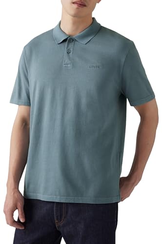 Levi' Authentic Polo T Shirt Garment Dye Steam BL Hommes - vue 5
