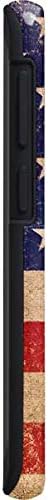 Skinit Pro Phone Case Compatible with Galaxy S20 Ultra 5G - Distressed American Flag Design