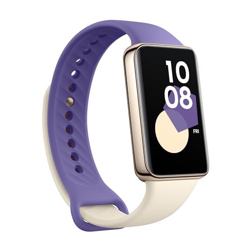 Image of HONOR Band 9 (Purple) | 1.57-inch AMOLED Display | Curved Edge Design | Upto 14 Days Battery Life | 5ATM | 60Hz Refresh Rate | BT5.3 | SpO2, Heart Rate, Sleep, Stress & Menstrual Cycle Tracker