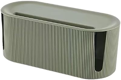 Miniatura 11 de 11.8x5.1x4.3in Cable Management Box Cable Organizer Box and Power Strip Box Hide Desk Cord and Floor Cables to Cover and Hide & Power Strips & Cords