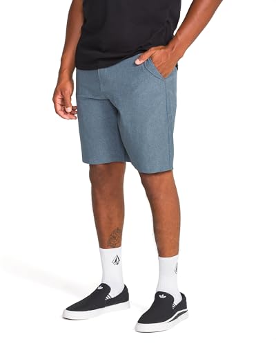 Image of Volcom Men's Kerosene 21 inch Hybrid Chino Shorts Quick-Dry Stretch Fabric