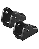 Foot Pegs Bracket Holder Kit Fit for Rawrr Mantis X Electric Dirt Bike, 2Pcs Footpeg Bracket Black