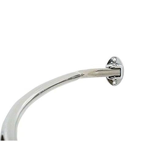 American Pride 35607SSAP Curved Shower Rod, Chrome