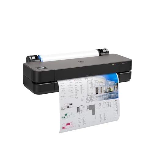 HP DesignJet T250 24-inch Large Format Printer with Built-in Stand,...