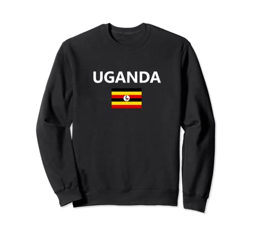 Uganda Bandera País Sudadera
