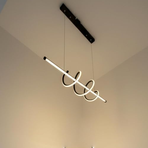 Image of LED Chandelier Lights for Ceiling, Hanging Light for Dining Table, Hanging Lamp for Home Decoration, Jhumar /Jhoomer for Hall (Color Changing Warm, Cool & Natural White)