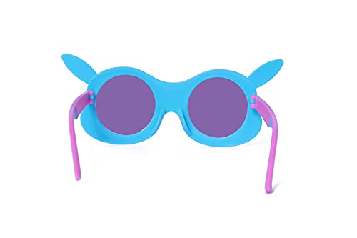 Image of Koochie-Koo Attractive Cool UV Protective Platic CuteFull Frame Sunglasses With Car Shaped Storage Box, Black Lense Stylish Sunglasses For Boys And Girls From 2-6 Years (Pack Of 1, Blue)