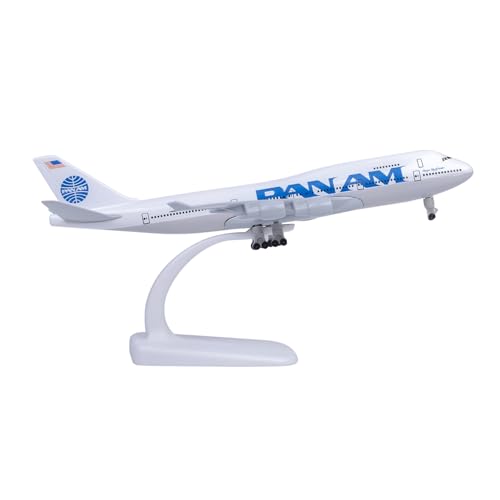 Avión Americano 747 a escala 1:300, el regalo ideal de metal fundido para pilotos y aficionados