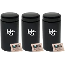 Herb Guard - 1 Oz Airtight Jar & Container [3 Pack] 500 ml Airtight Ultraviolet Protection Keeps Goods Fresh for Months