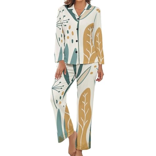 Pyjama femme imprimé bohème pour des soirées cocooning confortables