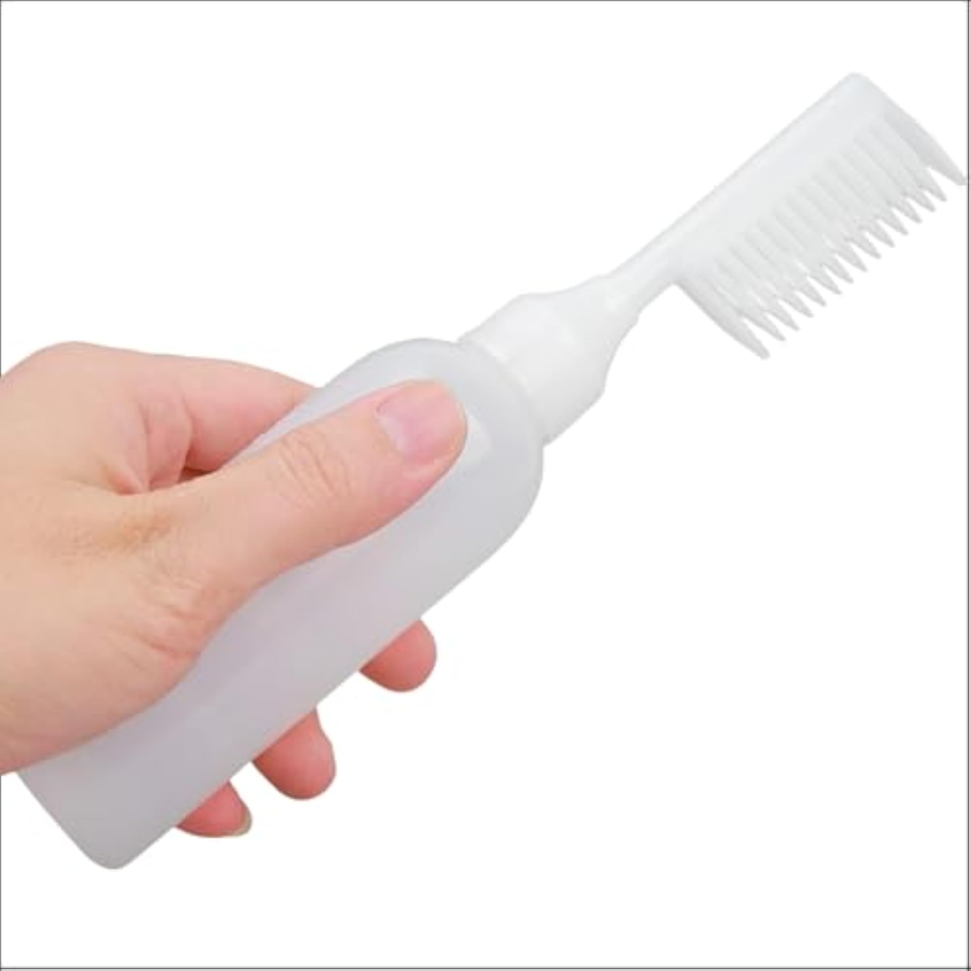 Professional Colouring Comb Empty Dye Bottle for Salon Use