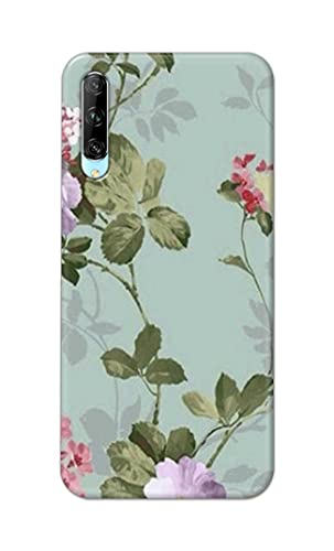 Image of Printed Hard Back Cover Case for Honor 9X Pro | Huawei Y9s Back Cover (Floral Painting) -702