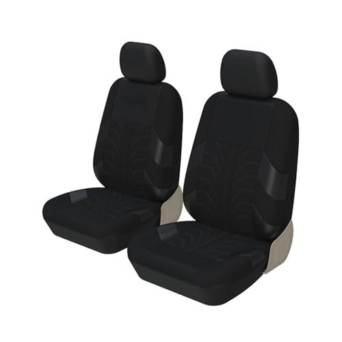 Housses de siège de voiture universelles noires pour protéger l'avant