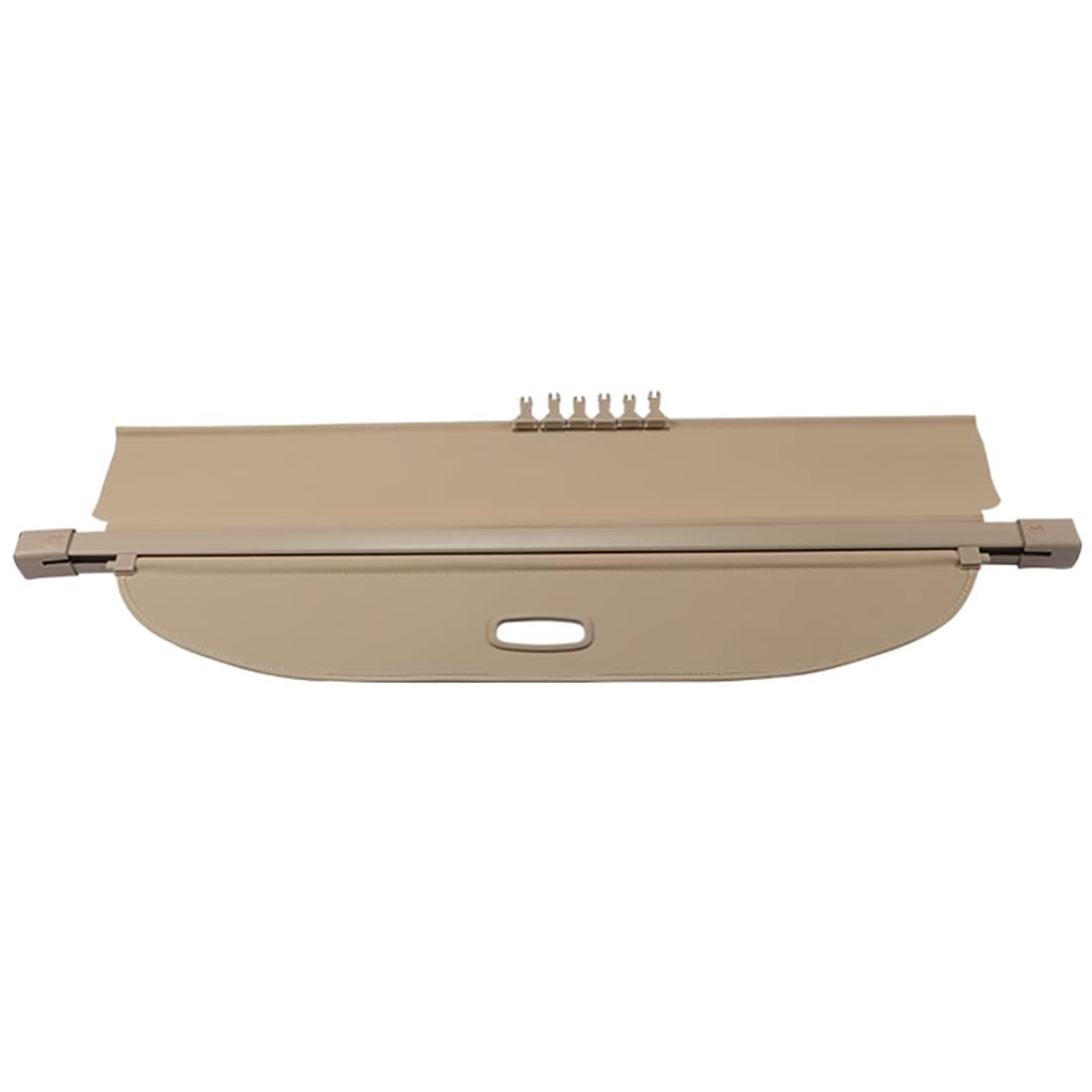 Auto hinten Paketpaketregal für Ford S-MAX SMAX 2007-2015, Autoabdeckung mit Autoabdeckung,beige