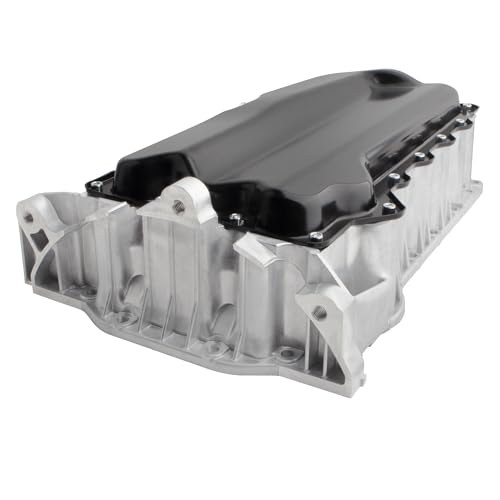 MYSMOT 264-726 Engine Oil Pan Sump with Drain Plug for Volkswagen Jetta l4 2.0L 2011-2018, 06A103601AC 06A103601BC by MYSMOT - Used condition - Image 3
