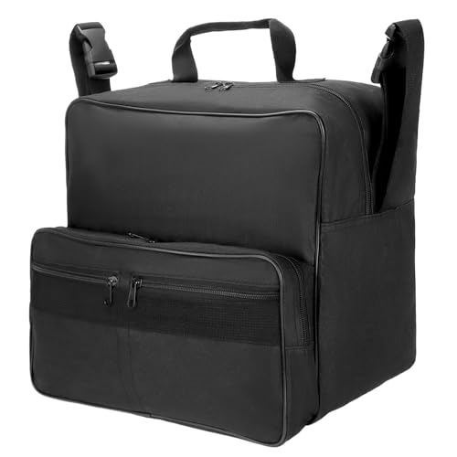 QWORK® Bolsa Silla de Ruedas, 35x33x19cm Bolsas Traseras para Silla de Ruedas, Bolsa para Andador, Accesorios Silla de Ruedas