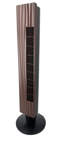 Be Cool Turm-Ventilator – Effektiver Lüfter für Innenbereich, 3 Geschwindigkeitsstufen, edle Holz-Optik und elegantes Design, geräuscharmer Betrieb – 100 cm Be Cool Turm-Ventilator – Effektiver Lüfter für Innenbereich, 3 Geschwindigkeitsstufen, edle Holz-Optik und elegantes Design, geräuscharmer Betrieb – 100 cm