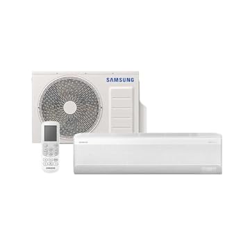 Samsung Ar-condicionado Split Inverter WindFree Connect AI 18.000 BTUs Frio Sem Vento AR18DYFAAWKNAZ 220V