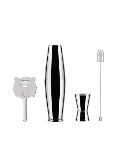 Coctelera Boston Alessi y accesorios para crear cócteles en tus cenas 2