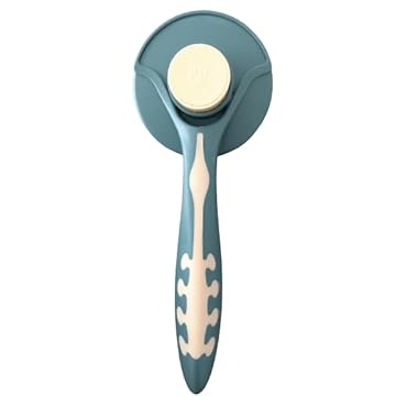 Rasqueadeira escova pet limpa fácil para cachorro e gato - verde