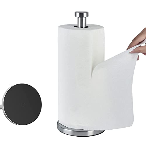 Porte Essuie Tout, Porte Sopalin INOX, Support Rouleau Essuie Tout de Cuisine, Porte Rouleaux Sopalin, Vertical Derouleur Essuie Tout Support de Serviette,...