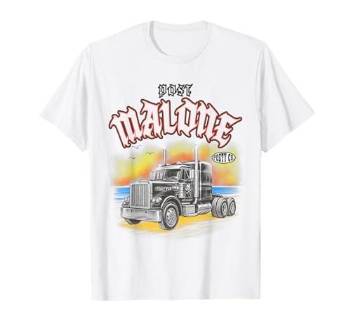 Official Post Malone Posty Co Truck T-Shirt