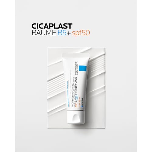 Miniatura 4 de La Roche Posay Bálsamo Calmante Reparador, Fotoprotección SPF50, Para Marcas y Tatuajes, Alivia y Repara la Piel, Apto para Todo Tipo de Piel, Cicaplast Baume B5+, 40 ml