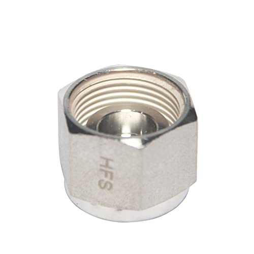 Hfs(R) Stainless Steel 316 Compression Tube Fitting 1/2" Od Tube Plug End Cap #TOP1