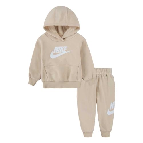 Nike Bébé Garçon Club Fleece Set Blender, Beige, 24 Mois EU