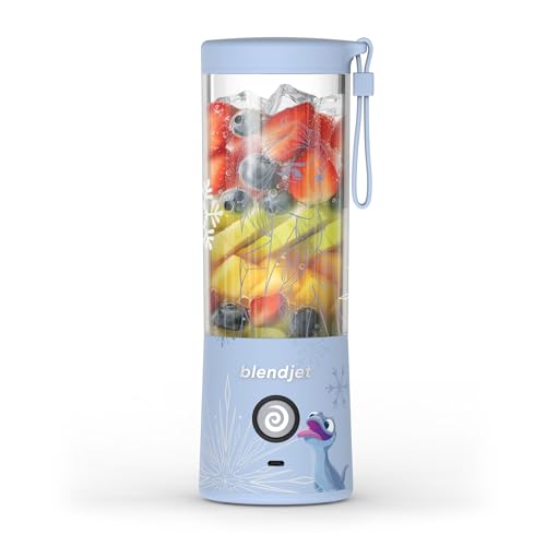 BlendJet 2 Portable Blender for Smoothies & Shakes - 16oz BlendJet Cordless Personal & Small Blender, USB-C Rechargeable & Self Cleaning - (Elsa)