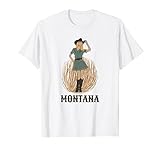 Montana Cowgirl Western Tumbleweed Wild West Girl