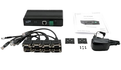 EX-61008 Serial Device Server 8 x Seryjny RS-232/422/485