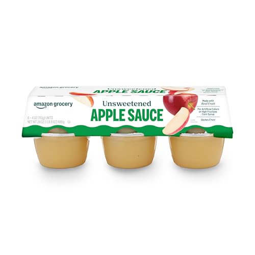 15% coupon - Amazon Unsweetened Apple Sauce, 6 cups