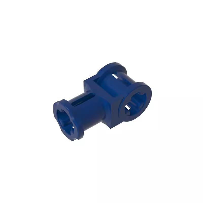 Gobricks Shaft Bolt Connection Technic Axle Connector with Axle Hole 32039 42135 4107081 GDS-931 50Pieces Compatible with Lego Classic Bulk Toy MOC Color:Dark Blue โ image 1
