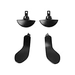 eMagTech 4pcs Controller Back Paddles Black Compatible with PS5 DualSense Edge