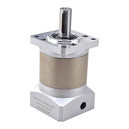 STEPPERONLINE Planetengetriebe Übersetzungsverhältnis 50:1 Verdrehspiel 20 arc-min für 10mm Welle Nema 23 Schrittmotor