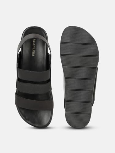 Image of Marc Loire Women Platform Heel Fashion Sandal With Slingback Strap; Smart Casual Footwear
