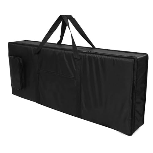 Housse De Transport Rembourrée Piano Électrique À 61 Touches Tissu Oxford,Gig Bag Sac À Dos Rembourré Pour Piano Électrique 61 Touches,Sacoche Pour...