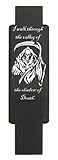 Molon Labe Laser Engraved Billet Grim Reaper Psalm 23:4 v1 Tactical Trigger Guard (Screw Assembled)