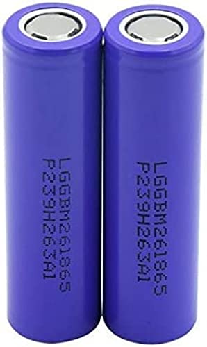 3.7V 2600Mah Baterías Recargables Baterías Recargables, Recargables para Power Bank Micrófono Radio Faro Control Remoto Impresora portátil Luz de Emergencia,2pieces