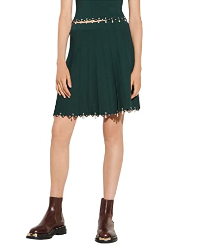 Sandro Womens Knitted Skirt, 2 Sandro Womens Knitted Skirt, 2