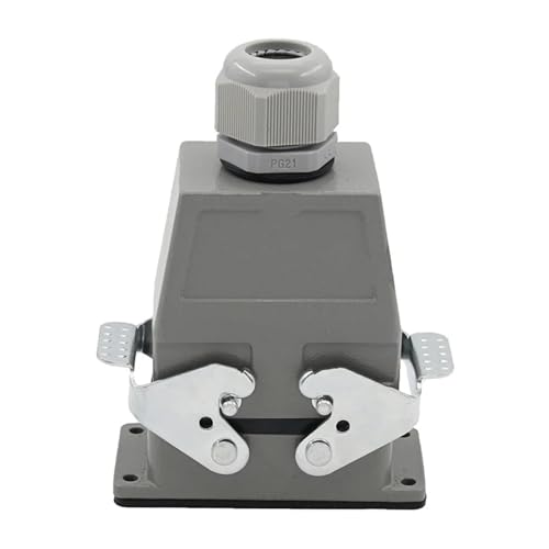 Heavy Duty Connector 42-core Cold Pressed Rectangular air Socket hdc-hdd-042 Industrial Waterproof 10A(42 pins top line)
