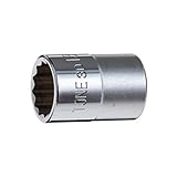トネ(TONE) ソケット(12角) 3D-13 差込角9.5mm(3/8") 二面幅13mm
