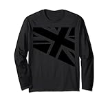 Diseño de bandera de Reino Unido, perfecto para los amantes de las tendencias y para todos los que quieren dar nuevos diseños de Union Jack Black como regalo, así como para mujeres, hombres, niñas, niños y adultos