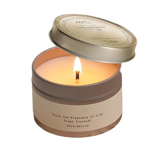 Tianeri Vela aromática para el hogar, aromaterapia con de algodón a prueba de caídas, vela aromática de de soja, para sala de estar, comedor, dormitorio, escritorio, meditación, senderismo