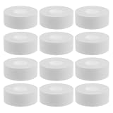 LOORGVEL 12 Pezzi Nastro Assorbente Monouso per Colletto Camicia 2,5cm X 5m, Adesivi Parasudore Invisibili per Magliette, Protezione Collo Camicia per Uomo e Donna, Tagliabile e