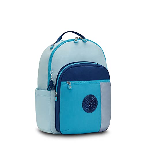 Image of Kipling Seoul Large 15 inch Laptop Backpack Meadow Blue Bl